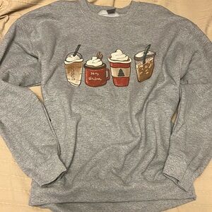 holiday drink sweater!!